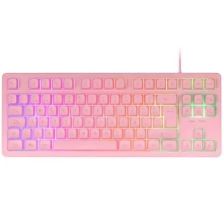 Mars Gaming MK023ES Teclado Gaming Híbrido TKL Rosa Mars Gaming MK023ES Teclado Gaming Híbrido TKL Rosa